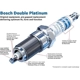 Purchase Top-Quality Double Platinum Plug by BOSCH - FR6KPP33X pa3