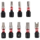 Purchase Top-Quality MILWAUKEE - 48-32-4620 - Impact  Security Insert Bit Set pa1