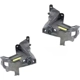 Purchase Top-Quality Driver Side Front Bumper Cover Support - CH1042134 pa1