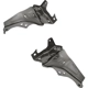 Purchase Top-Quality Driver Side Front Bumper Cover Support - LX1042123 pa3