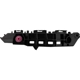 Purchase Top-Quality Driver Side Front Bumper Cover Support - TO1042159 pa1