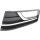 Purchase Top-Quality Driver Side Front Bumper Insert by DEPO - 341-2507L-UD pa2