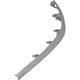 Purchase Top-Quality Driver Side Front Bumper Molding - NI1046106C pa5