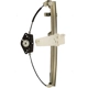 Purchase Top-Quality Driver Side Front Door Glass Regulator by SHERMAN PARTS - 087-910L pa2