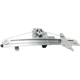 Purchase Top-Quality Driver Side Front Door Glass Regulator by SHERMAN PARTS - 1651A-910-1 pa4