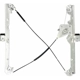 Purchase Top-Quality Driver Side Front Door Glass Regulator - GM1350182 pa1