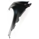 Purchase Top-Quality Driver Side Front Fender Assembly - CH1240262 pa4