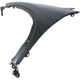 Purchase Top-Quality Driver Side Front Fender Assembly - HO1240184 pa2