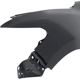 Purchase Top-Quality Driver Side Front Fender Assembly - HO1240186 pa11