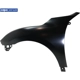 Purchase Top-Quality Driver Side Front Fender Assembly - HO1240195C pa3