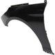 Purchase Top-Quality Driver Side Front Fender Assembly - HY1240161C pa10