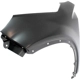 Purchase Top-Quality Driver Side Front Fender Assembly - KI1240135 pa3