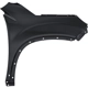 Purchase Top-Quality Driver Side Front Fender Assembly - KI1240140 pa15