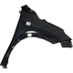 Purchase Top-Quality Driver Side Front Fender Assembly - LX1240137 pa3