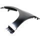 Purchase Top-Quality Driver Side Front Fender Assembly by SHERMAN PARTS - 1633-31Q-1 pa1