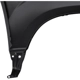 Purchase Top-Quality Driver Side Front Fender Assembly - SU1240132 pa1