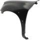 Purchase Top-Quality Driver Side Front Fender Assembly - TO1240176 pa4