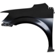 Purchase Top-Quality Driver Side Front Fender Assembly - GM1240374C pa3