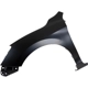 Purchase Top-Quality Driver Side Front Fender Assembly - HO1240185 pa4