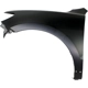 Purchase Top-Quality Driver Side Front Fender Assembly - HY1240139C pa1