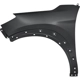 Purchase Top-Quality Driver Side Front Fender Assembly - HY1240165 pa1