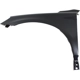 Purchase Top-Quality Driver Side Front Fender Assembly - VO1240121 pa4