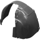 Purchase Top-Quality Driver Side Front Fender Inner Panel - CH1248200 pa1