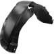 Purchase Top-Quality Driver Side Front Fender Inner Panel by SHERMAN PARTS - 3250-24B-1 pa5