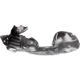 Purchase Top-Quality Driver Side Front Fender Inner Panel - HO1248206 pa2