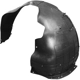 Purchase Top-Quality Driver Side Front Fender Inner Panel - HY1248190 pa1