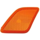 Purchase Top-Quality Driver Side Front Marker Lamp Lens - MB2554104 pa2