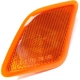 Purchase Top-Quality Driver Side Front Marker Lamp Lens - MB2554104 pa4