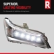 Purchase Top-Quality Driver Side Headlamp Assembly Composite - KI2502175 pa3