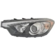 Purchase Top-Quality Driver Side Headlamp Assembly Composite - KI2502200C pa1