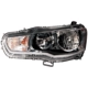 Purchase Top-Quality Driver Side Headlamp Assembly Composite - MI2502158C pa1