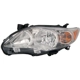 Purchase Top-Quality Driver Side Headlamp Assembly Composite - TO2502203V pa2