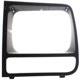 Purchase Top-Quality Driver Side Headlamp Door by SHERMAN PARTS - 076-95AL pa1
