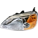 Purchase Top-Quality Driver Side Headlamp Lens/Housing - HO2518102C pa1