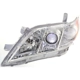 Purchase Top-Quality Driver Side Headlamp Lens/Housing - TO2518105C pa1