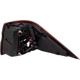 Purchase Top-Quality Ensemble de lumière arrière côté extérieur - MB2804107C pa2