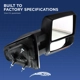 Purchase Top-Quality Driver Side Outside Rear View Mirror - CH1320307 pa8