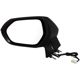 Purchase Top-Quality Driver Side Outside Rear View Mirror by DEPO - 312-5456L3EBH1 pa1
