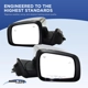 Purchase Top-Quality Driver Side Outside Rear View Mirror - FO1320152 pa9
