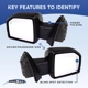 Purchase Top-Quality Driver Side Outside Rear View Mirror - FO1320550 pa6