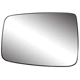 Purchase Top-Quality Driver Side Outside Rear View Mirror Glass by SHERMAN PARTS - 332A-320GL pa1