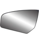 Purchase Top-Quality Driver Side Outside Rear View Mirror Glass - NI1324102 pa1