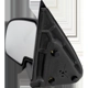 Purchase Top-Quality Driver Side Outside Rear View Mirror - GM1320230 pa17