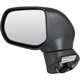 Purchase Top-Quality Driver Side Outside Rear View Mirror - HO1320218 pa5