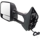 Purchase Top-Quality Driver Side Outside Rear View Mirror - NI1320204 pa19