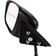 Purchase Top-Quality Driver Side Outside Rear View Mirror - NI1320290 pa6